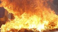 Fire in Dhaka injures two