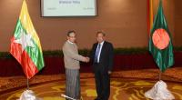 Foreign minister sees trail of devastation during Rakhine visit