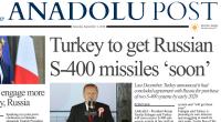 Turkey to get Russian S-400 missiles 'soon': Erdogan