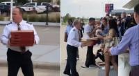 Plane's captain serves pizzas after all passengers trapped overnight