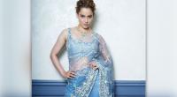 I feel more feminine in saris: Kangana Ranaut