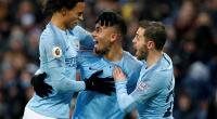 Jesus sends Manchester City top as Spurs leave it late