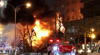 Police, firemen search for cause of explosion in Japan's Sapporo