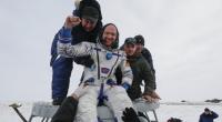 Astronauts return safely to Earth from Space Station