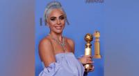 Lady Gaga goes old-school on Golden Globes red carpet