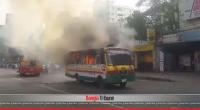 Underground gas line leak sets vehicles ablaze in Dhaka