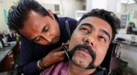 Indian pilot sparks moustache trend