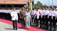 Brunei rolls out red carpet for Hasina