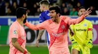 Barcelona on verge of Liga title after beating Alaves
