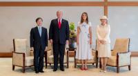 Trump meets Japanese emperor