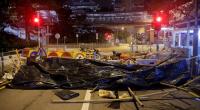 Hong Kong shuts govt offices after violent protests