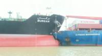 Two ships collide at Chattogram port