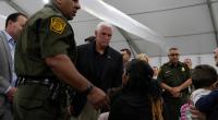 Pence visits overcrowded facility for detained migrants