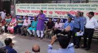 Journos stage demo for 9th wage board