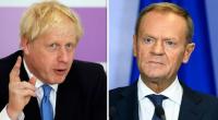Johnson, Tusk trade barbs on Brexit's 'Mr No-Deal'