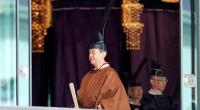 In ancient throne ritual, Japanese emperor vows to fulfil duty