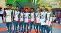 Bangladesh bag gold in South Asian Karate
