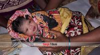 Girl child born at a disaster shelter named after the cyclone
