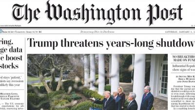 Trump threatens year-long shutdown