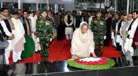 PM pays homage to Bangabandhu on Homecoming Day