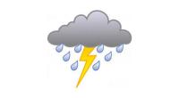 Met office predicts rain with thundershowers