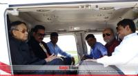 Ershad on a four-day trip to Rangpur