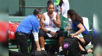 Serena Williams retires ill at Indian Wells