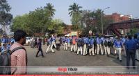 Students agitating again for safe roads