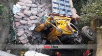 Two die as truck falls off bridge in Jhenaidah