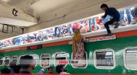 Rail passengers face delay, suffering during Eid travel