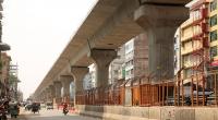 Construction of metro rail tracks opened