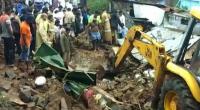 Wall collapse from heavy rain kills 17 in India