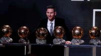 Messi claims record sixth Ballon d'Or