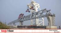 2.7km of Padma Bridge visible with 18th span installed
