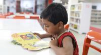 Big library for children at Shishu Academy