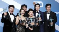 'Parasite' scores historic upset at SAG awards