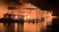 Eight killed as flames engulf 35 houseboats in Alabama