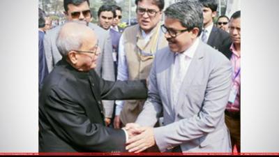 Pranab leaves wrapping up his 5-day visit