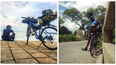 Indian man cycled 6000km for 55days from Ranchi to Singapore