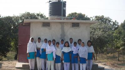 Separate WASH facilities for girls at institutions by 2026