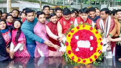 Chhatra League celebrates 72th founding anniversary