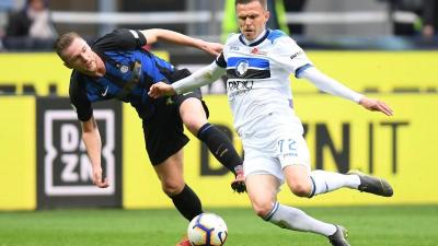 Ilicic scores from halfway line in Atalanta rout