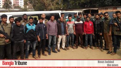 Police arrest 9 suspected militants in Sylhet