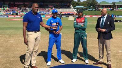 Bangladesh bowl first against India in U19 World Cup final