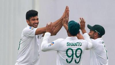 Bangladesh win by innings and 106 runs against Zimbabwe