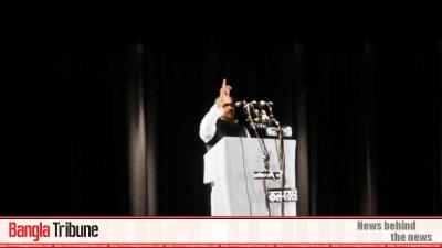 Bangabandhu Mar 7 speech recreated at Joy Bangla concert