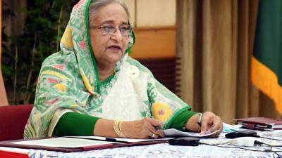 PM Hasina slams unnecessary use of PPE